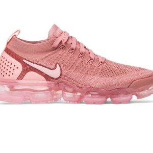 Nike Women’s VaporMax Flyknit Sneaker - Rose Pink